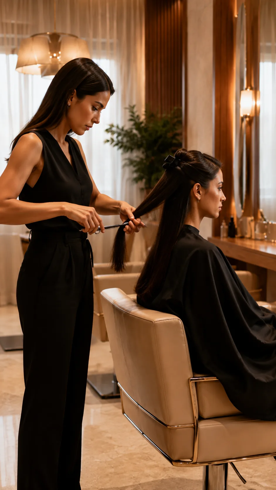 Site coiffure et beauté 3D — Modèle 02