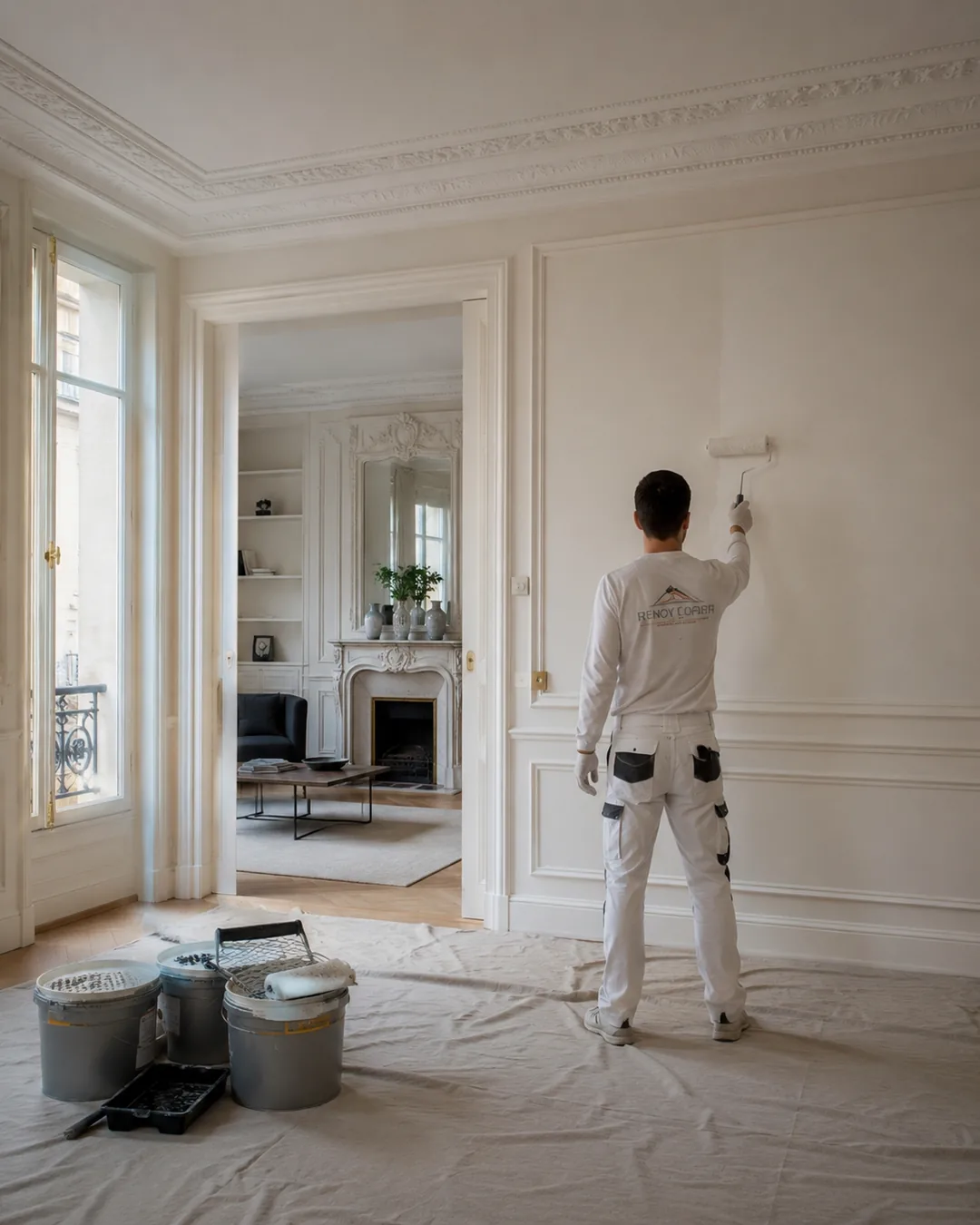 Site de peinture et travaux 3D — Modèle 01