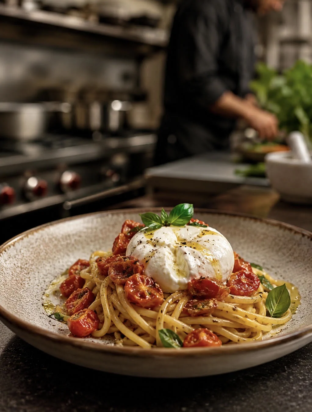 Aperçu du site de restaurant 3D — Modèle 01