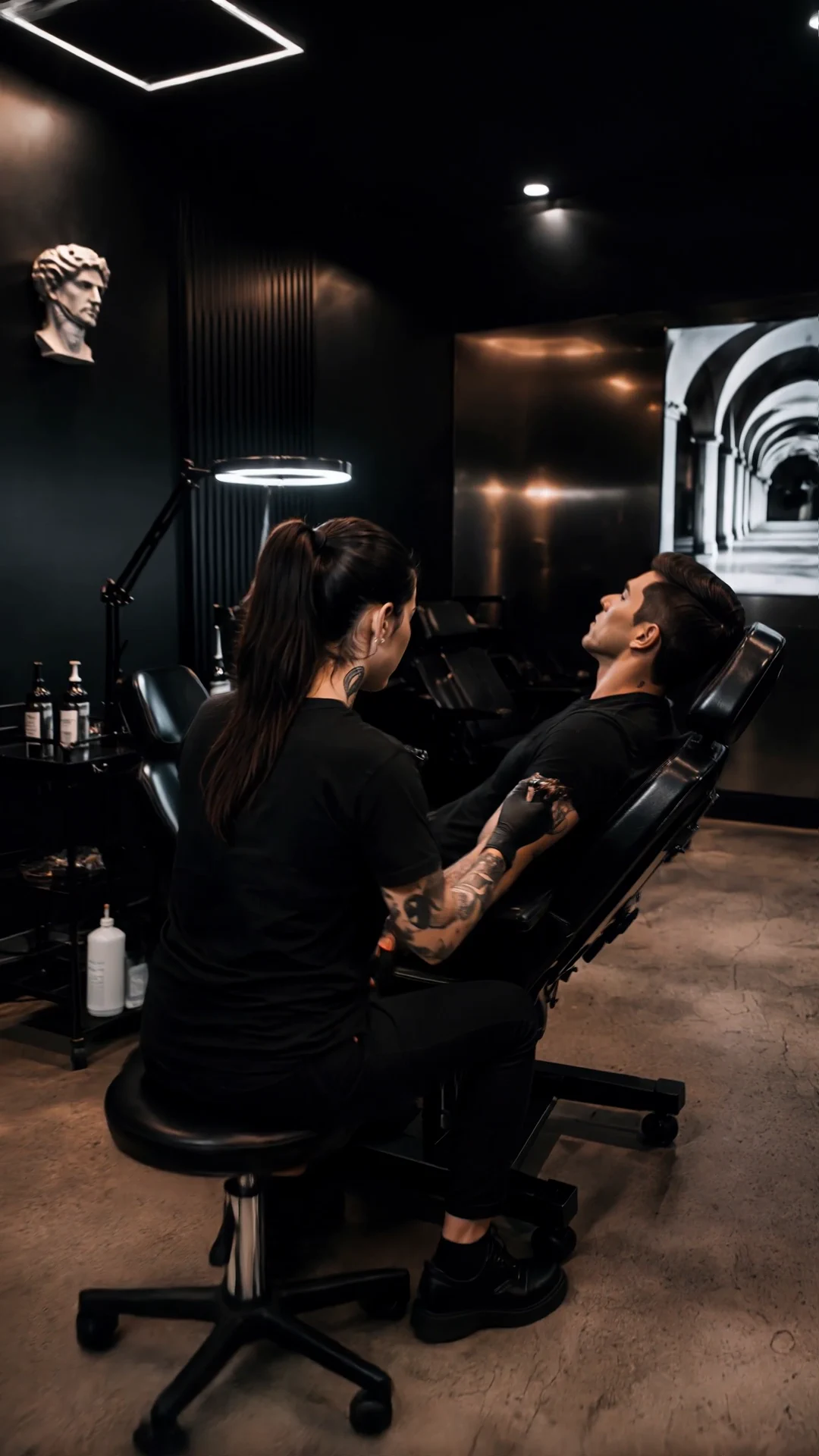 Aperçu du site tattoo 3D — Modèle 02