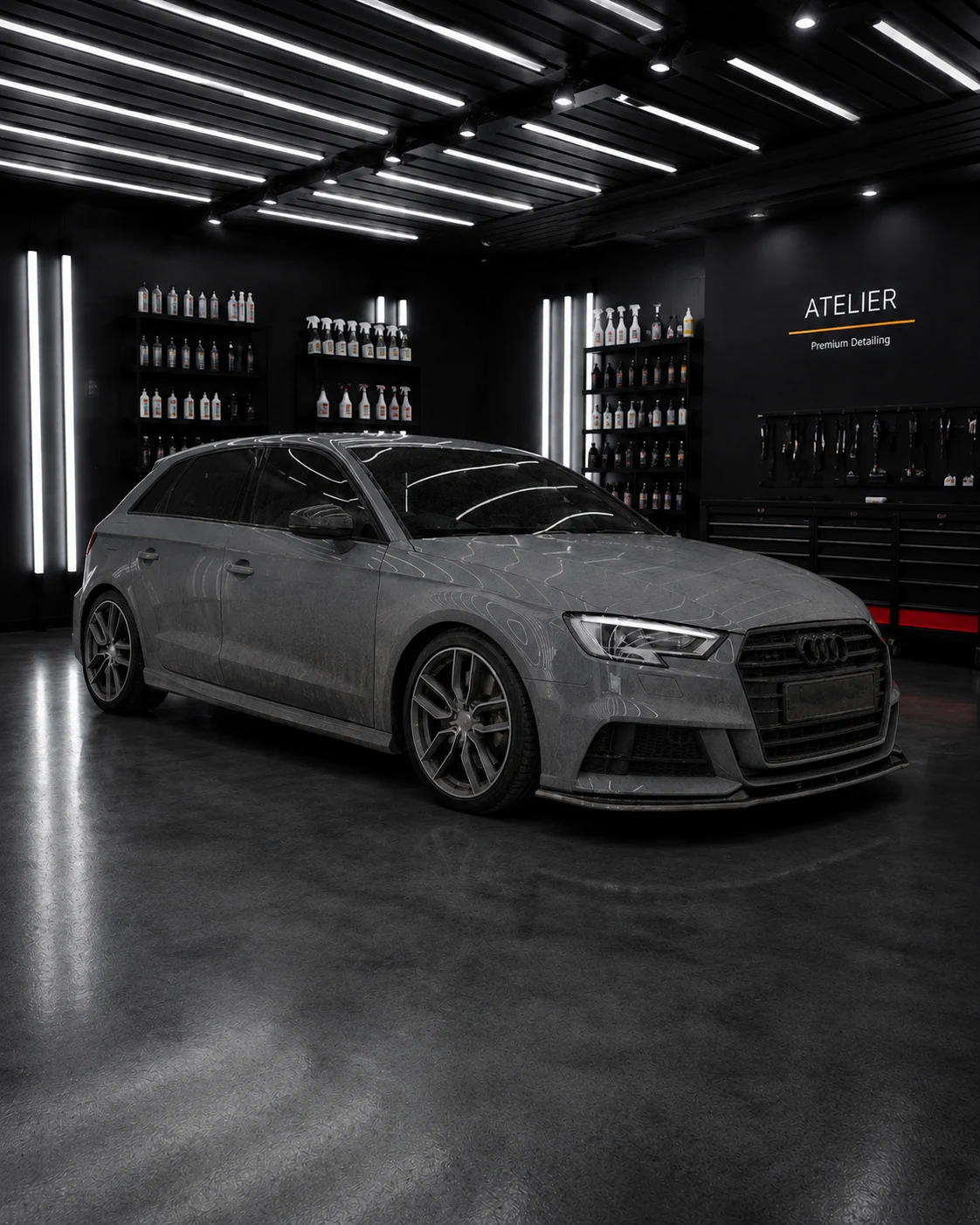 Audi S3 avant lavage